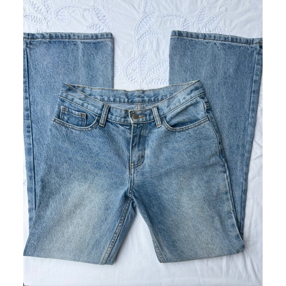 John Galt Low Rise Bootcut Jeans Light Blue Y2K Brandy Melville Small